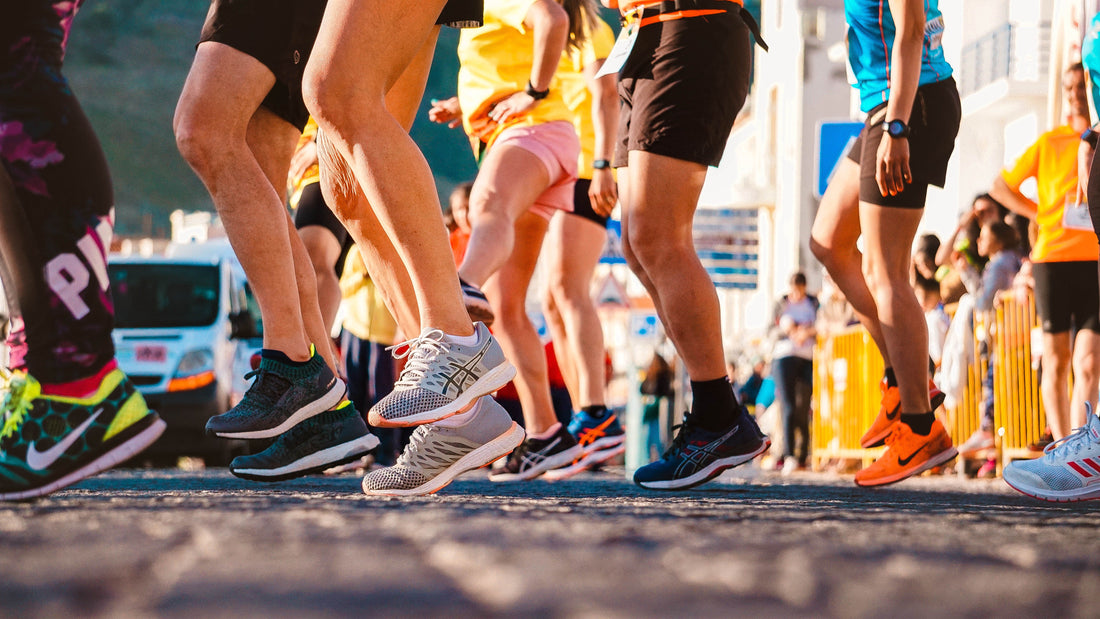 Chaussettes de running techniques et respirantes